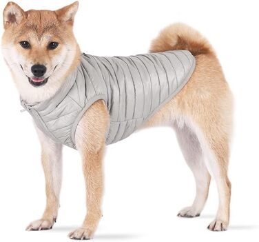 Зимовий теплий водонепроникний одяг для собак з кільцем D, суперлегкий, для малих порід (XS-XL)