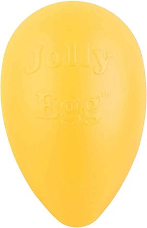 Іграшка для собак Jolly Pets Egg, 20 см, жовта, L/XL