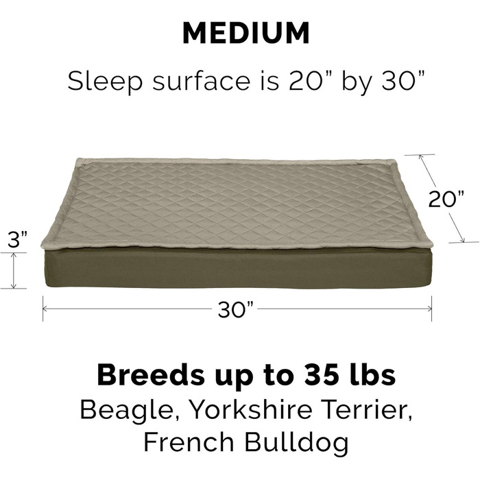 Крісло-лежанка для собак Furhaven XL - Водостійке, з логотипом, Оксфордський поліканвас, Розмір 76x51x1 см, Знімний чохол, Темно-сірий, для дому та вулиці