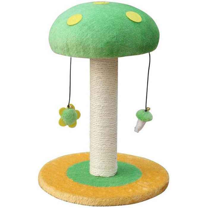 Когтеточка для котів Croci Mushroom, комбінована, 35x35x47 см