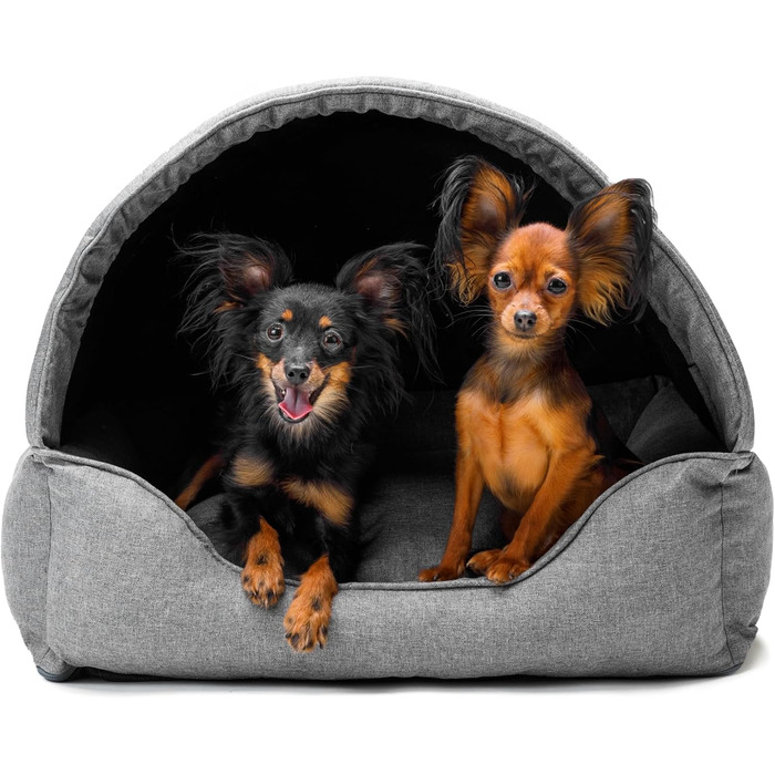 Ліжко для собак з будиночком - ідеальне місце для відпочинку вашого улюбленця! Зручне ліжко-будиночок для собак маленьких та середніх порід. Ліжко-печеринка, переноска, диван для собак. Знімна та пральна наволочка, стабільний каркас. Розмір: 82x58 см, кол