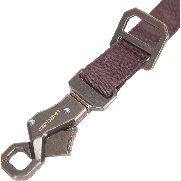 Повідок для собак Carhartt Nylon Duck, великий, бордовий