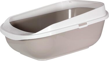 Karlie Katzentoilette з бортиком сірого кольору (57x43x25,5 см)