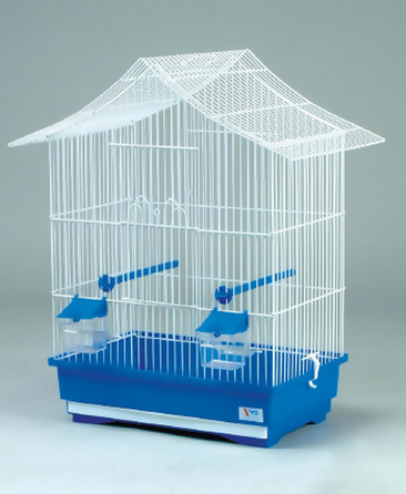 Клітка для птахів з оснащенням KS1, 49x32x57 см