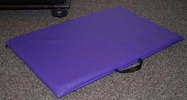 Килимок для собак, лежанка для тварин: двосторонній, штучна шкіра, піна, 3 см (бірюзовий) - 100 x 70 см, лавандовий колір