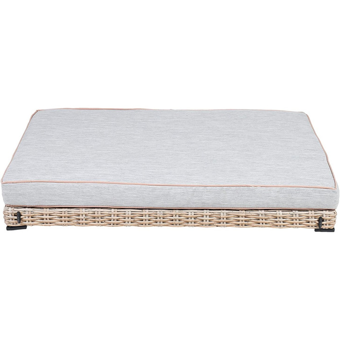 greemotion Лежанка для собак з поліротангу з подушкою, 95 x 15 x 65 см, розміри подушки 95 x 15 x 8 см