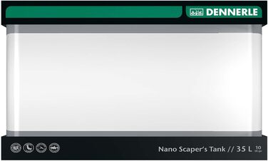 Акваріум Dennerle Nano ScapersTank 35 л для акваскейпінгу, 50×39×36 см, новий