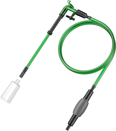 Набір для чищення акваріума Pawfly: сифон, пилосос, шланг 1.8 м, інструмент для догляду за акваріумом