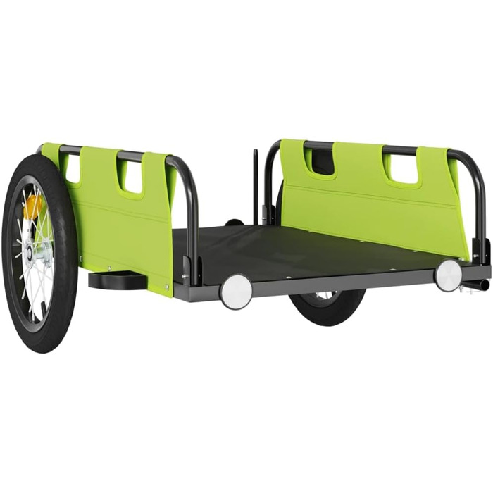 Фahrradanhänger (причіп для велосипеда) BaraSh – зелений, Oxford-тканина, для собак