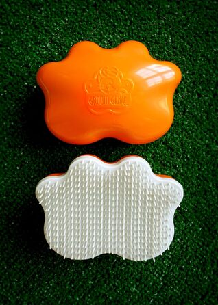 Масажна щітка для собак та котів з довгим та коротким волоссям, 10,2 см, Royal Relief Blue