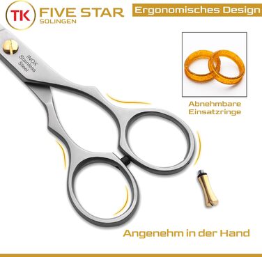 Професійна перукарська ножиці Supra Premium 7' для волосся (6 дюймів, нержавіюча сталь, сріблясте матування)