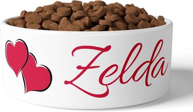 Персоналізовані миски для собак з гравіюванням | Миски для собак з кераміки з іменем або текстом | Аксесуари для домашніх тварин