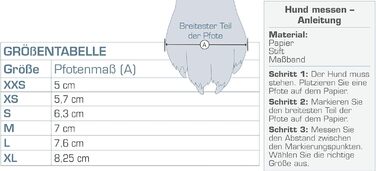 Чоботи для собак Kurgo Blaze Cro - захист лап на всі сезони - водонепроникні, світловідбиваючі, неслизькі - комплект з 2 шт. - Сірий (L)