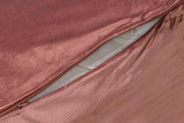 Подушка для собак Lotte Nalino, велюр, сіра (рожева), 70x55x15 см