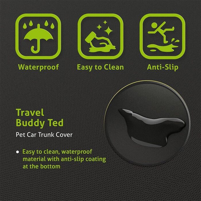 Захист для багажника автомобіля Ford Tourneo Courier 2024-2025: килимок для собак, водовідштовхуючий, стійкий до подряпин