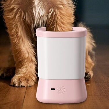 Автоматичний мийка лап для собак - Pfotenreiniger | Мийка лап з бризгозахистом, 2 швидкості, аксесуар для кемпінгу, подорожей, активного відпочинку та прогулянок