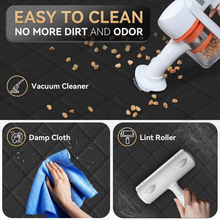 Накладка на сидіння автомобіля Looxmeer для собак, водовідштовхувальна та стійка до подряпин, універсальна, з захистом боків та оглядовим вікном, 137 x 147 см, сіра