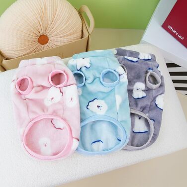 Теплий флісовий піджак для собак Zunea, 4XL рожевий: коргі, такса, джек рассел, для холодної погоди