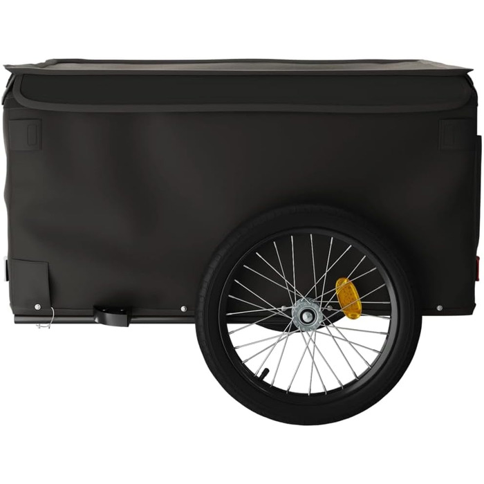 Причіп для собак Gecheer, 30 кг, чорний (134 x 69 x 59 см)