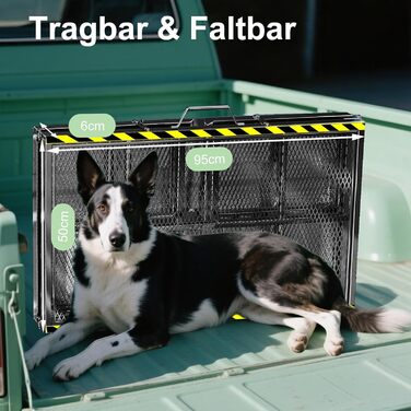 Рампа для собак у автомобіль Extra 190 см, складана, для великих порід (до 180 кг), 190x50 см