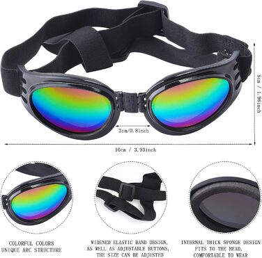 Костюм поліцейського для собак та котів Yewong: повний аксесуарний набір (м'язка шапка, значок, сонцезахисні окуляри) для Хелловіну, Різдва, косплею та рольових ігор