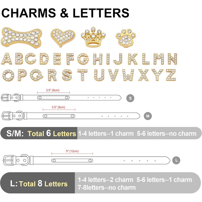 Персоналізоване шкіряне собаче ошийник з кристалами та іменем від PET ARTIST, блискучий ошийник зі стразами для собак, обхват шиї 33-43 см, фіолетовий