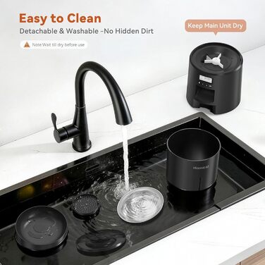 Автомат годівлі для котів 4.2L з програмуванням, з окремою мискою, подвійне живлення, 6 прийомів їжі на день (Чорний), миска з нержавіючої сталі