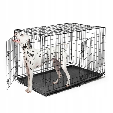 Металевий вольєр-клітка Be-Active для великих собак, 68 x 105 x 75 см