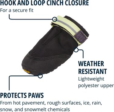 Черевики для собак Ruffwear Summit Trex, розмір S, чорний Obsidian (пара)