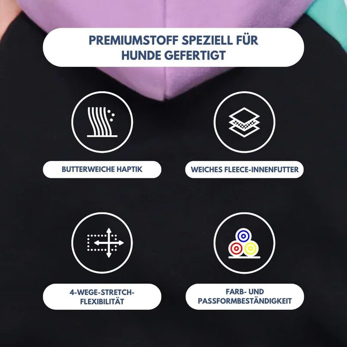 Світшот для собак Spark Paws Cyber Punk – преміум якість, м'який та зручний, підходить для всіх порід, розмір M