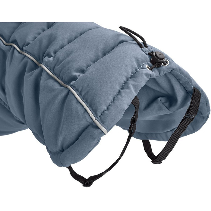 Теплий водовідштовхуючий теплий одяг для собак HUNTER Paxson для такс, колір карамель, розмір 40, з відбиваючими елементами