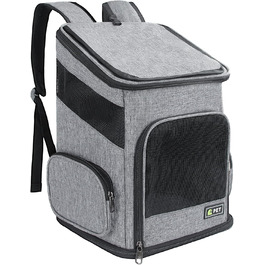 Рюкзак для кота/маленького собаки, складний, з вентиляцією та ремінцем безпеки, для подорожей та активного відпочинку