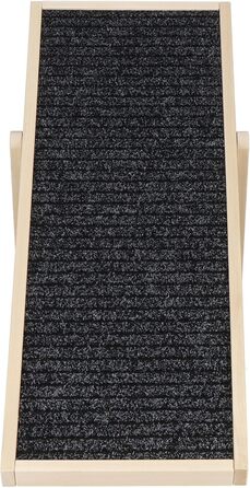 Дерев'яна рампа для собак, регульована висота, 78 см - Natural Groβ