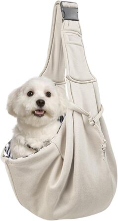 Сумка-переноска для собак та цуценят Holdes | Зручна переноска для вигулу, подорожей та повсякденних прогулянок | Бежева