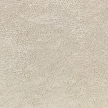 Дизайнерське ліжко для собак Danish Design Essentials, бежеве, розмір M, 62 x 60 x 16 см, м'яке ліжко з хутром, можна прати в пральній машині