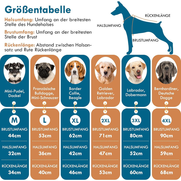 Теплий в'язаний зимовий пуловер для собак великих порід Katzinst | Зимовий пуловер для собак, Лабрадор, Доберман (Абрикосовий, 3XL)