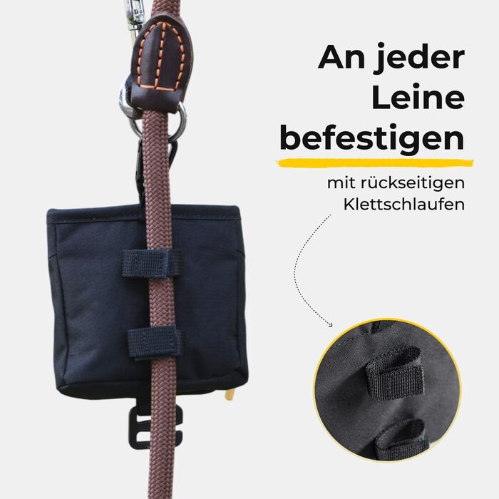 Сумка для ласощів для собак з дозатором кульок – Магнітна застібка, карабін та липучка – Компактна сумочка для цукерок для собак – Ідеально для дресирування та прогулянок