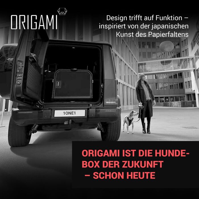 Транспортна переноска для собак 1one1 Origami Medium | Алюмінієва переноска для собак в авто | Складана переноска для собак з тестуванням на авіакатастрофи | Переноска для собак з алюмінію та текстилю до 45 кг