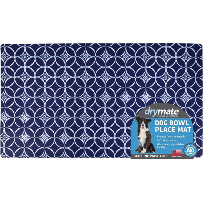 Підкладка для собак та котів Drymate, поглинаюча тканина, водовідштовхувальна підкладка, нековзна, придатна для прання в машині, міцна, 30,5 x 50,8 см, колір 