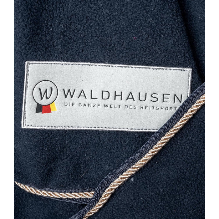 Флісова попона WALDHAUSEN Modern Rosé, 155 см, чорна