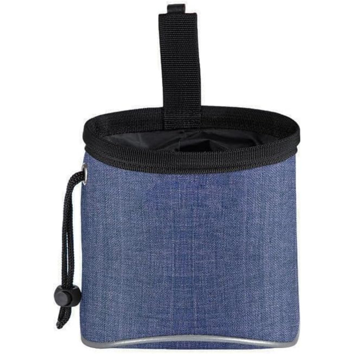 Сумка для тренувань з ласощами для собак, цуценят, прогулянок, сіра та блакитна