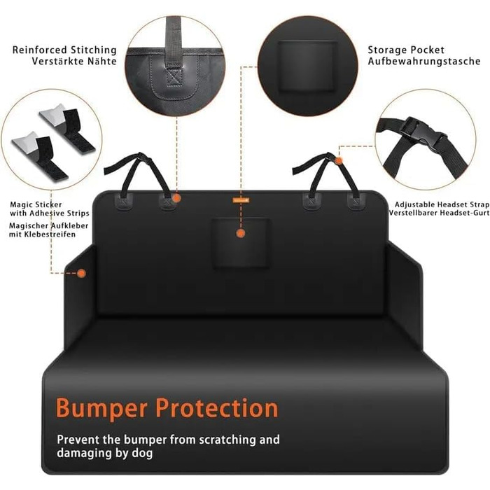 Захист для багажника автомобіля для собак Volvo V60 2-ге покоління (2019-2024) - водовідштовхуючий, стійкий до подряпин, з боковим захистом