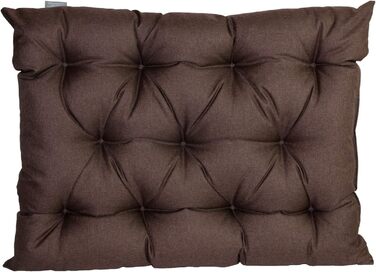 Ортопедичне ліжко для собак Mayaadi-Home: м'яке, зручне, для алергіків (60x50 см, коричневе)