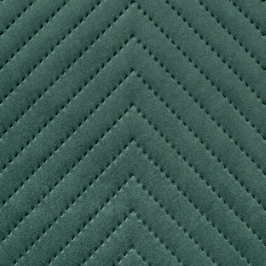 М'який будинок-лежак для собак 33x40x33 см, зелений вельвет