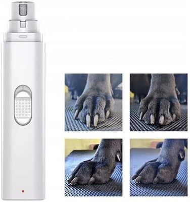 Електрична шліфувальна машинка для собак та котів – 3-в-1, USB-зарядка, 8000 об/хв, тиха та безпечна, ергономічна, для маленьких, середніх та великих тварин