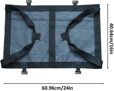 Гамак для грумінгу собак – гамак для догляду за шерстю, гамак для грумінгу домашніх тварин, шлейка для собак для стрижки нігтів, міцна підвіска для ніг з 2 D-подібними петлями для ніг