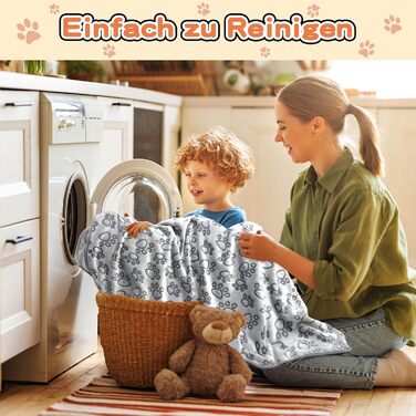 М'яка ковдра для собак та котів, 200x150 см (Сірий, 130x150 см), для дому та подорожей, захист дивану