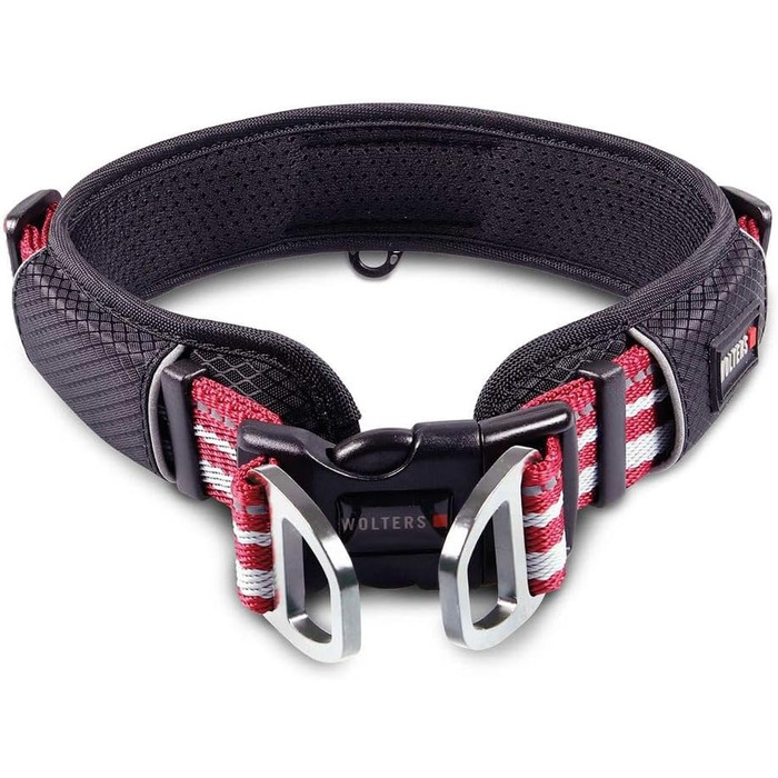 Ошейник для собак Wolters Active Pro, розмір 45-52 см, червоно-чорний