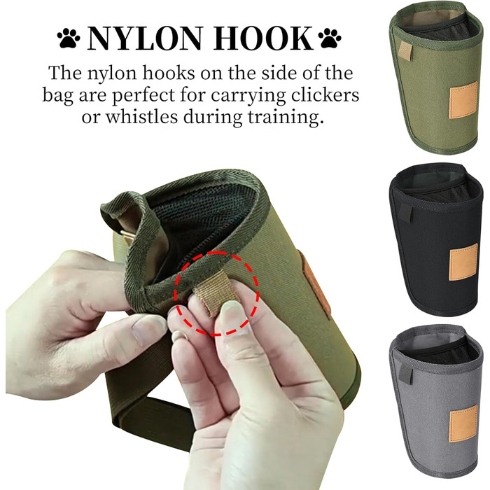 Набір для дресирування собак: сумка для ласощів, свисток, диспенсер для відходів, регульований