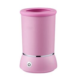 Електричний мийник лап для тварин Pet Foot Washer - рожевий | Для собак, котів, цуценят | USB, акумулятор